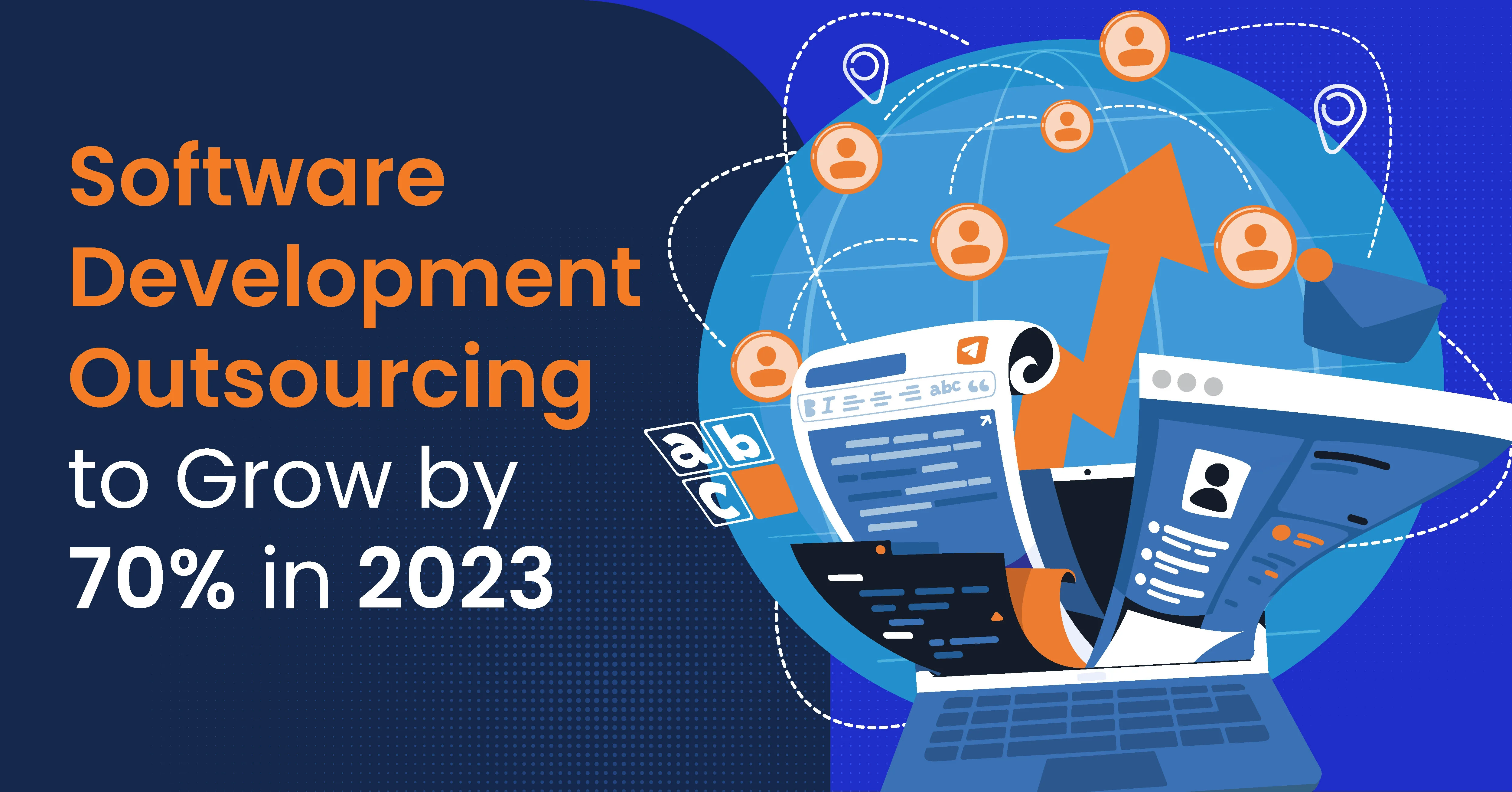Software Development Outsourcing Growth in 2023 Image