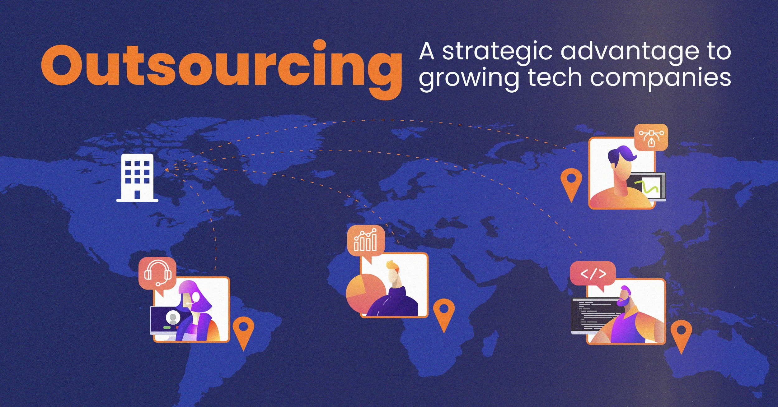 Outsourcing: A Strategic Advantage to Growing Tech Companies Image