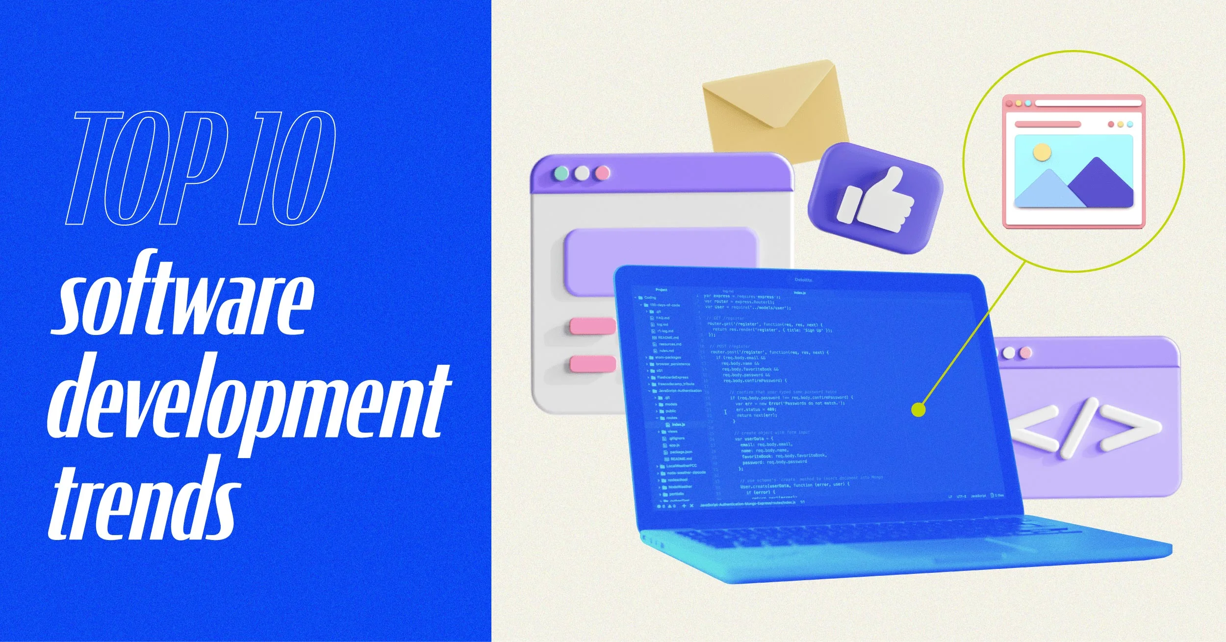 Top 10 Software Development Trends in the Tech Industry Image