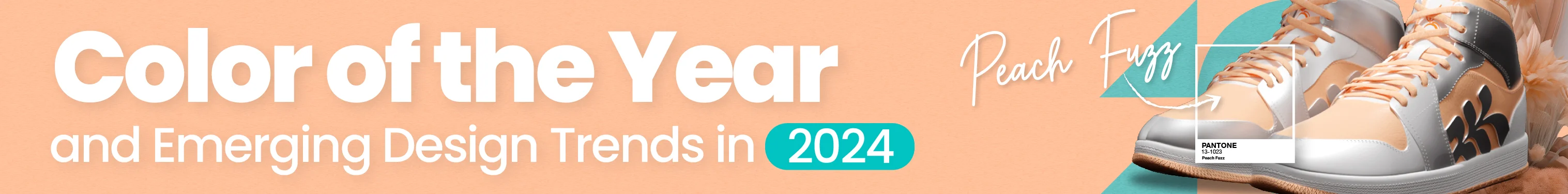 2024 design trends pantone color of the year peach fuzz ripeconcepts